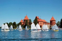 Galves w Trokach na Litwie zawody żeglarskie 