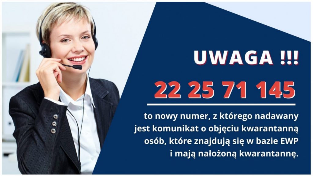 zdjęcie nowy numer dot. kwarantanny