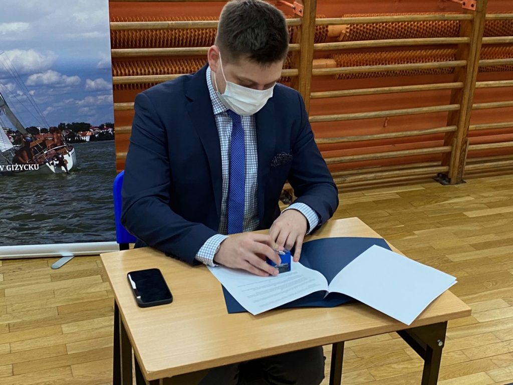 podpisanie umowy na klasę Mistrzostwa Sportowego
