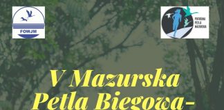 plakat Mazurska Pętla Biegowa