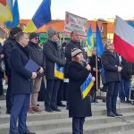 solidarni z ukrainą zdjęcia wiec i msza