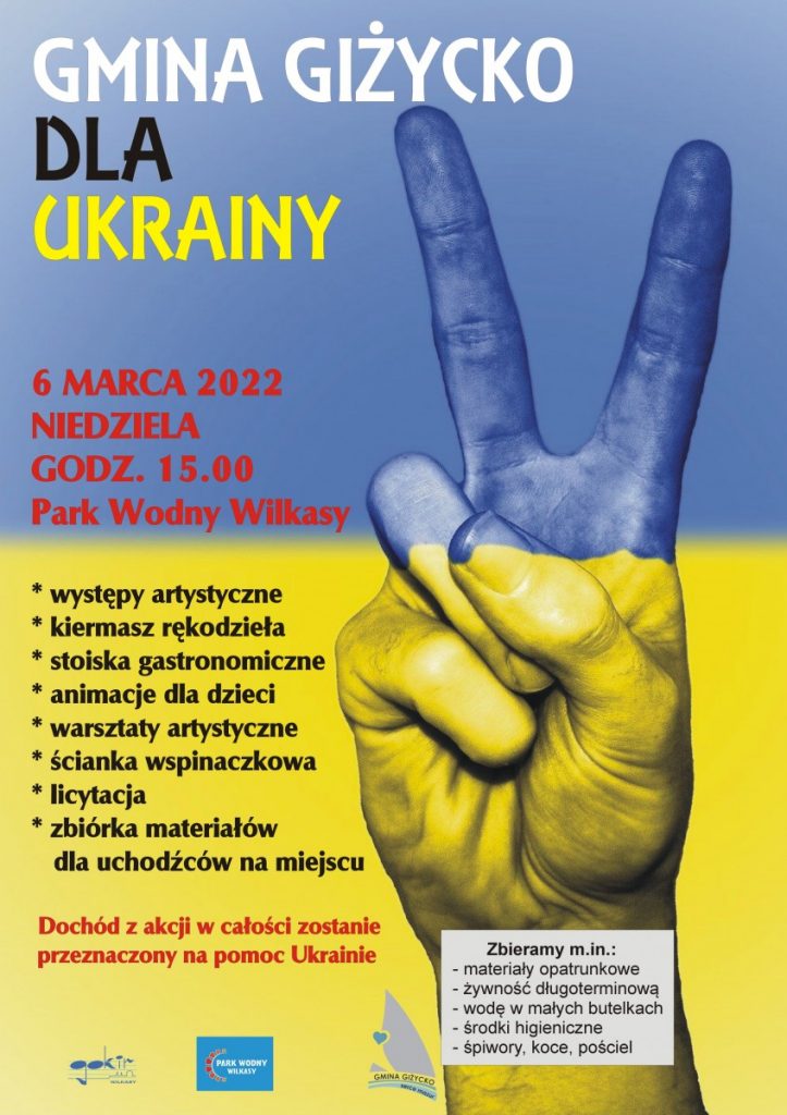 plakat Gmina dla Ukrainy