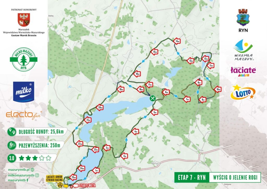 mapa Milko Mazury