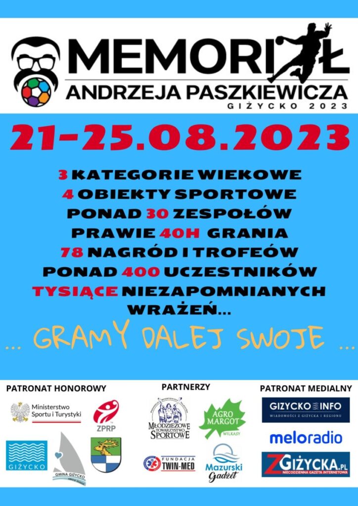 plakat memoriał A. Paszkiewicza