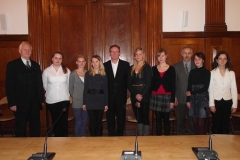 21.11.2011 Stypendyści Prezesa Rady Ministrów z wizytą u Starosty