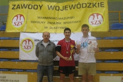 Wicemistrzostwo II LO w tenisie stołowym