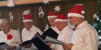 Uczestnicy przeglądu kolęd w SOSW Giżycko