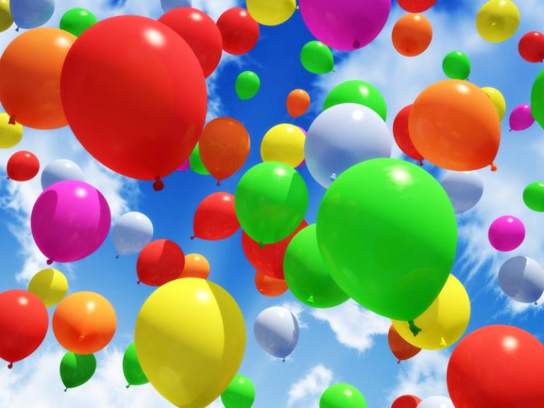 Zdjęcie balony na dzień dziecka