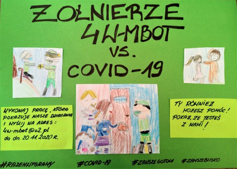 Konkurs „Żołnierze 4W-MBOT vs. COVID-19”
