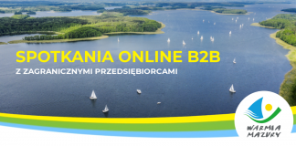 plakat spotkań olnine b2b
