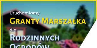 grafika - granty marszałka dla rodzinnych ogródków działkowych