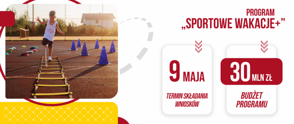 logo programu sportowe wakacje 2021