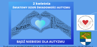 plakat marszobiegu dla autyzmu