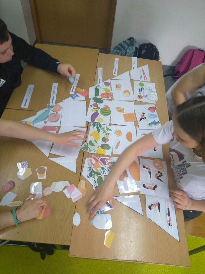 zdjęcie z konkursu matematyczno przyrodnieczego w specjalnym ośrodku szkolno wychowawczym