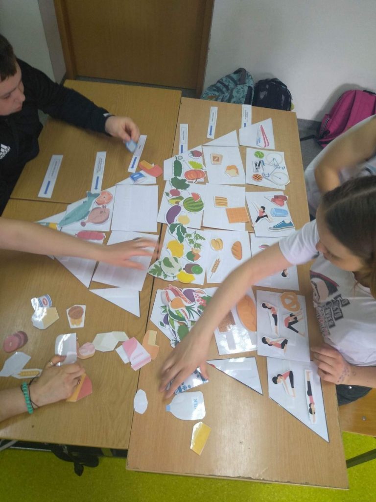 zdjęcie z konkursu matematyczno przyrodnieczego w specjalnym ośrodku szkolno wychowawczym