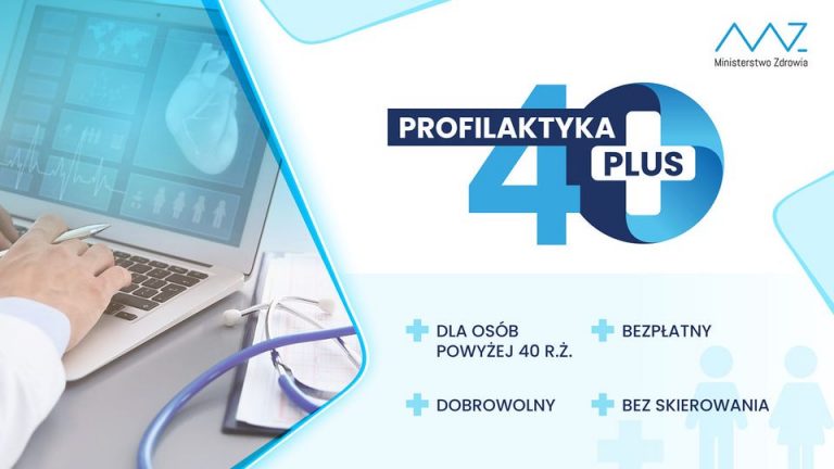 logo programu profilaktycznego 40 plus