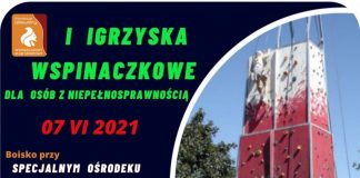 plakat - igrzyska wspinaczkowe