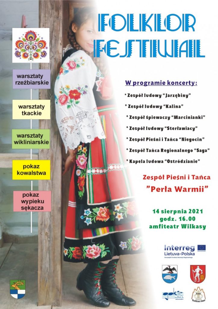 plakat festiwal folkloru