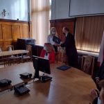 zdjęcie stypendystów z powiatu giżyckiego