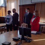 zdjęcie stypendystów z powiatu giżyckiego