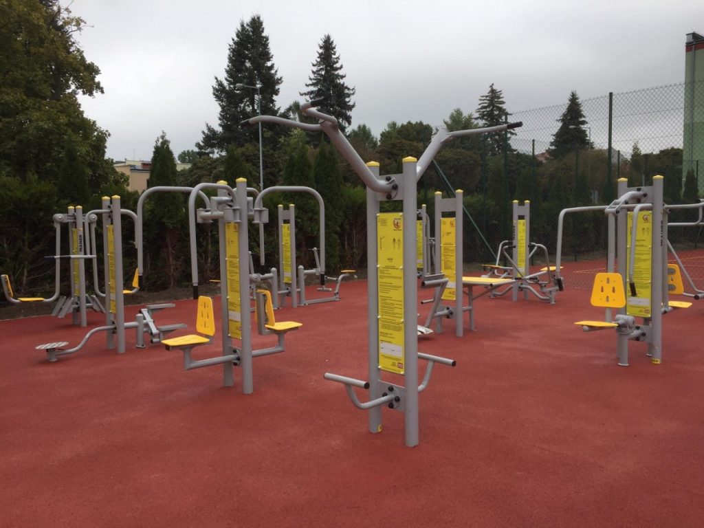 nowy kompleks sportowy w Zespole Szkół Zawodowych w Giżycku