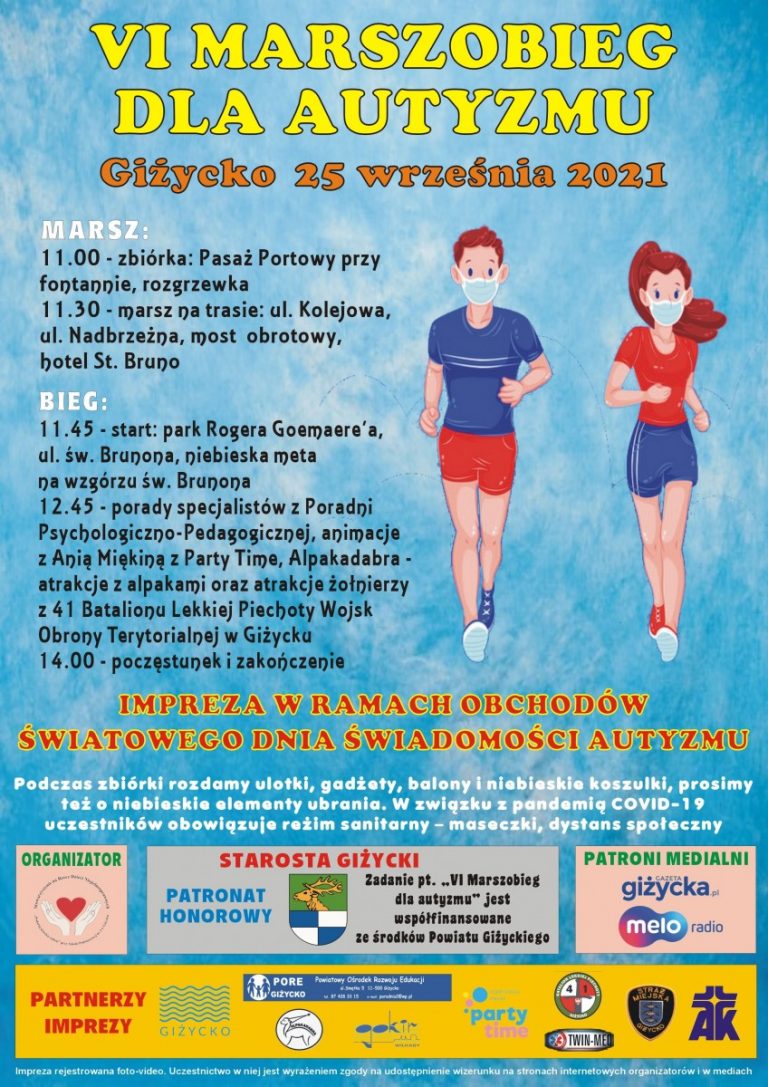 Zapraszamy na „VI Marszobieg dla autyzmu”