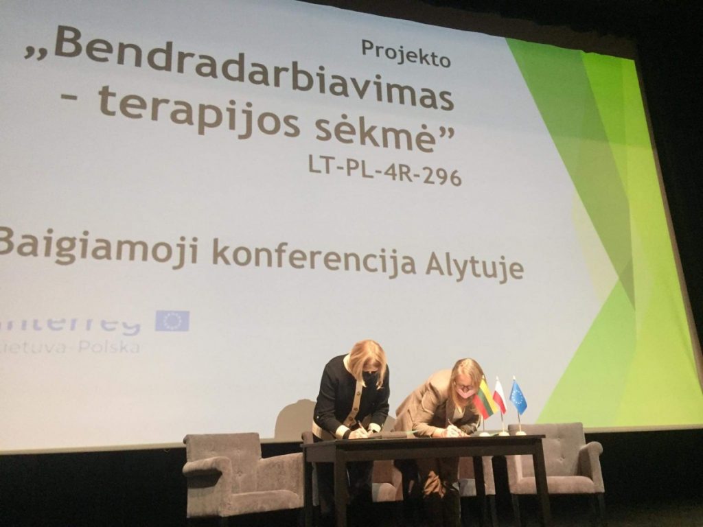konferencja podsumowuująca projekt w Alytuus