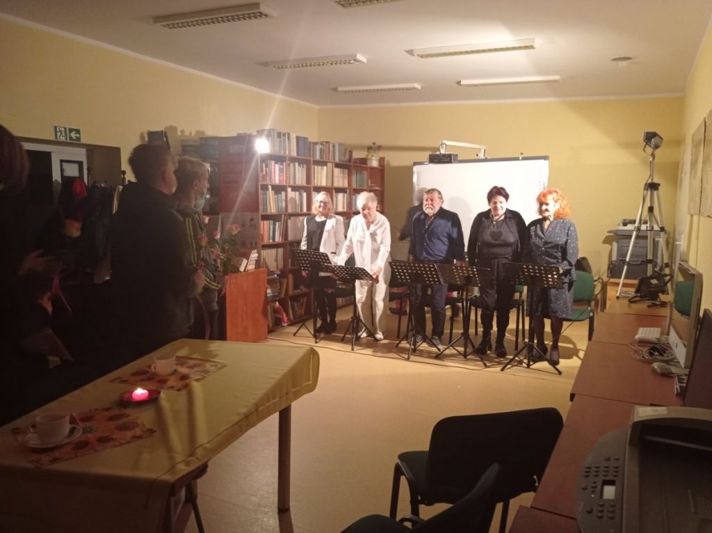 scena słowa - czytanie poezji