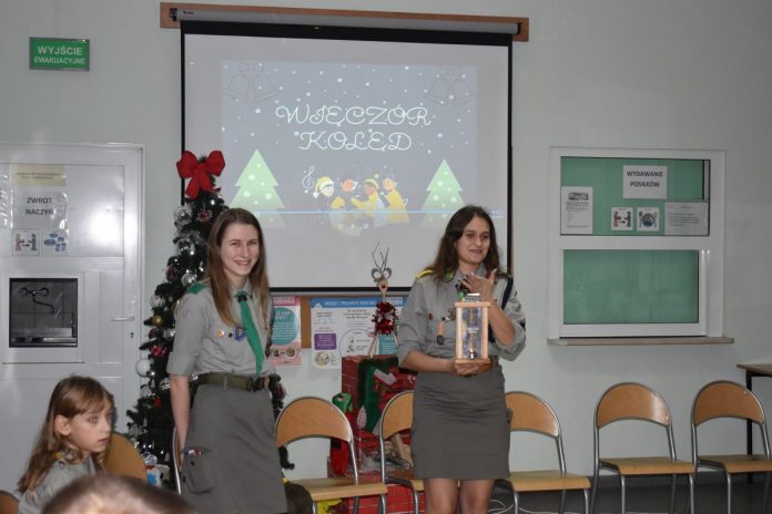 wieczór kolęd w specjalnych ośrodku szkolno wychowawczym w Giżycku