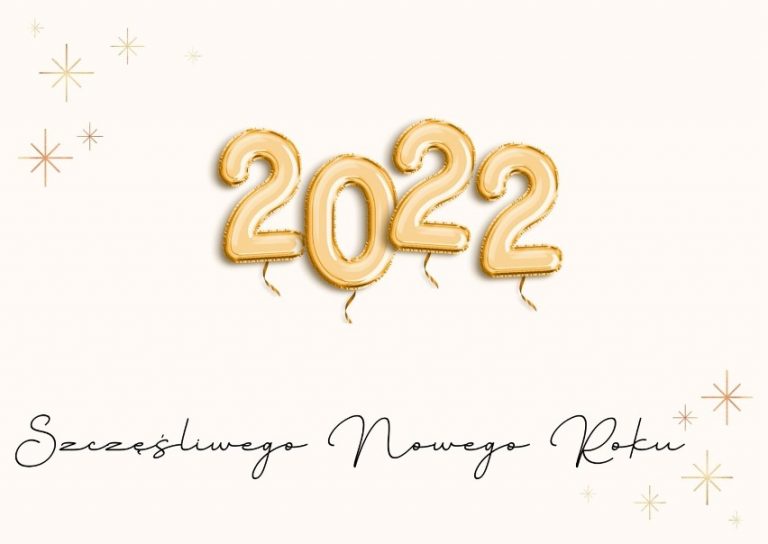 Szczęśliwego Nowego Roku 2022!