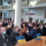solidarni z ukrainą zdjęcia wiec i msza