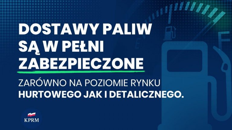 Informacja z Kancelarii Premiera