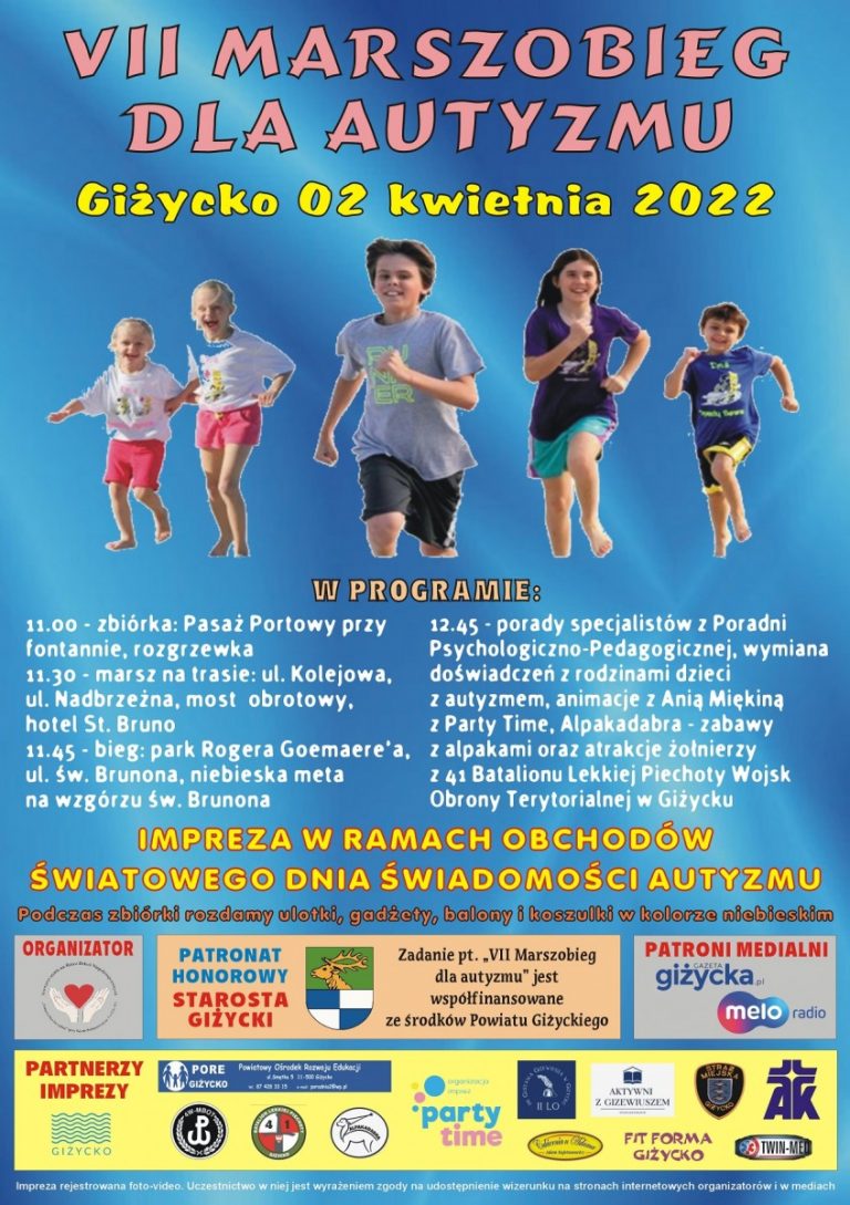 Zapraszamy na „VII Marszobieg dla autyzmu”