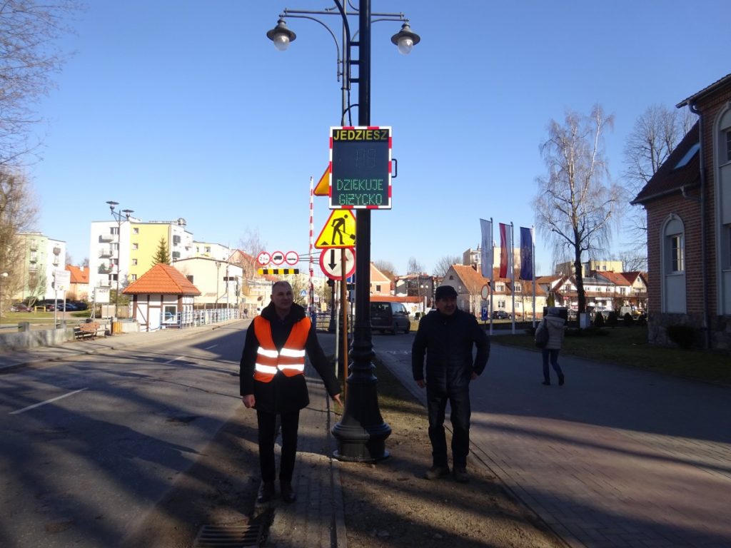 radar na moście obrotowym