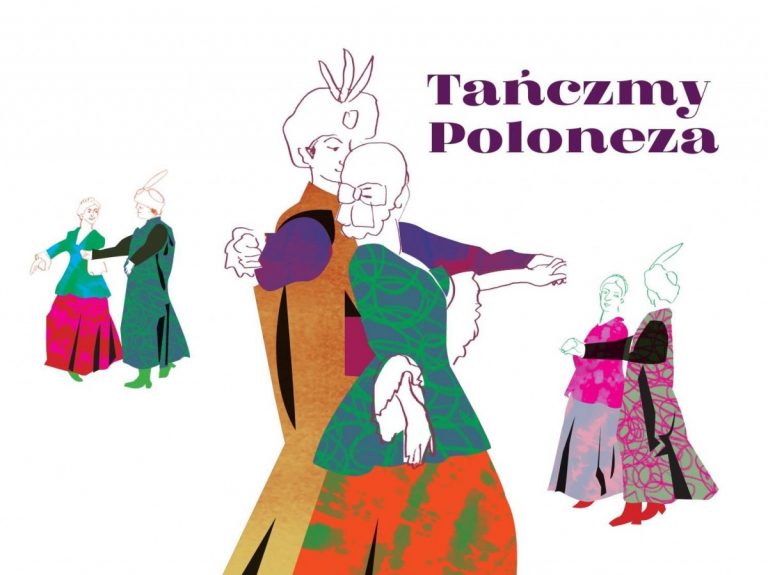 „Polacy, Litwini i Ukraińcy świętują rocznicę Konstytucji 3 Maja wykonując poloneza w plenerze”