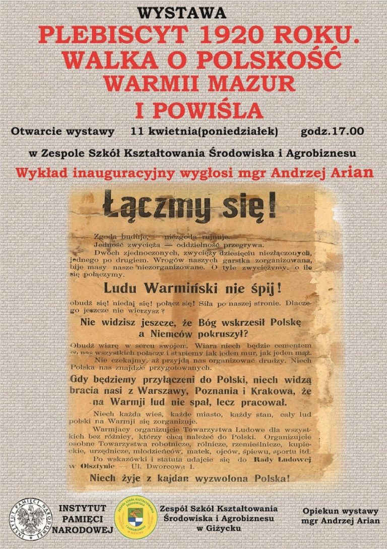 Zaproszenie na otwarcie wystawy