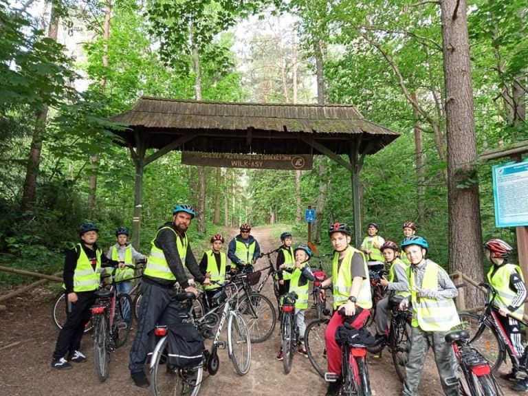 Karty rowerowe dla uczniów Młodzieżowego Ośrodka Socjoterapeutycznego w Giżycku