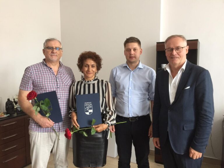 Gratulacje z okazji jubileuszu pracy
