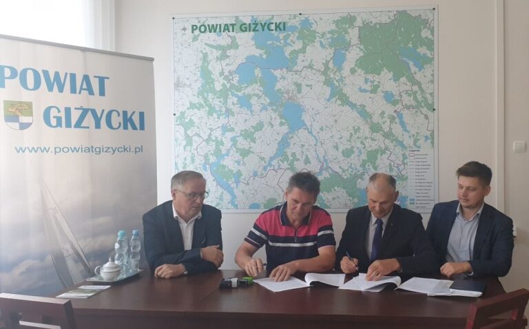 Remont strategicznych dróg powiatowych Powiatu Giżyckiego