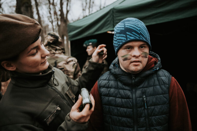 Uczniowie SOSW w Wojskowej Grze Terenowej