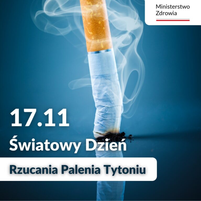 17 listopada – Światowy Dzień Rzucania Palenia Tytoniu