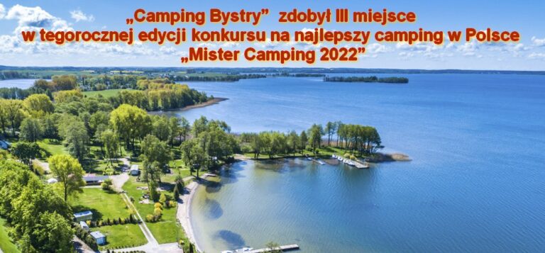 „Camping Bystry” na podium w tegorocznej edycji konkursu „Mister Camping”