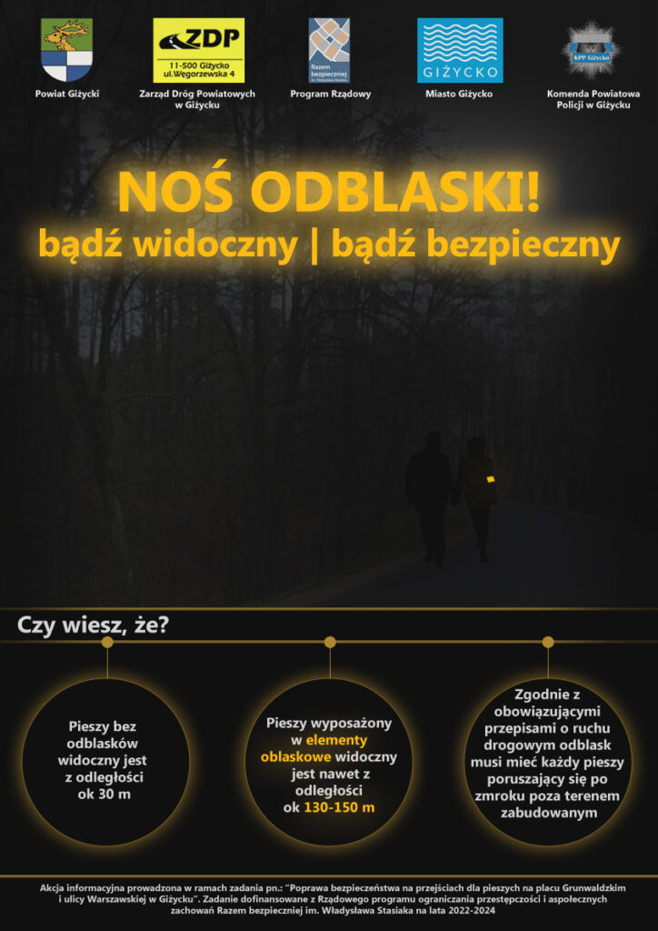 plakat akcji informacyjnej