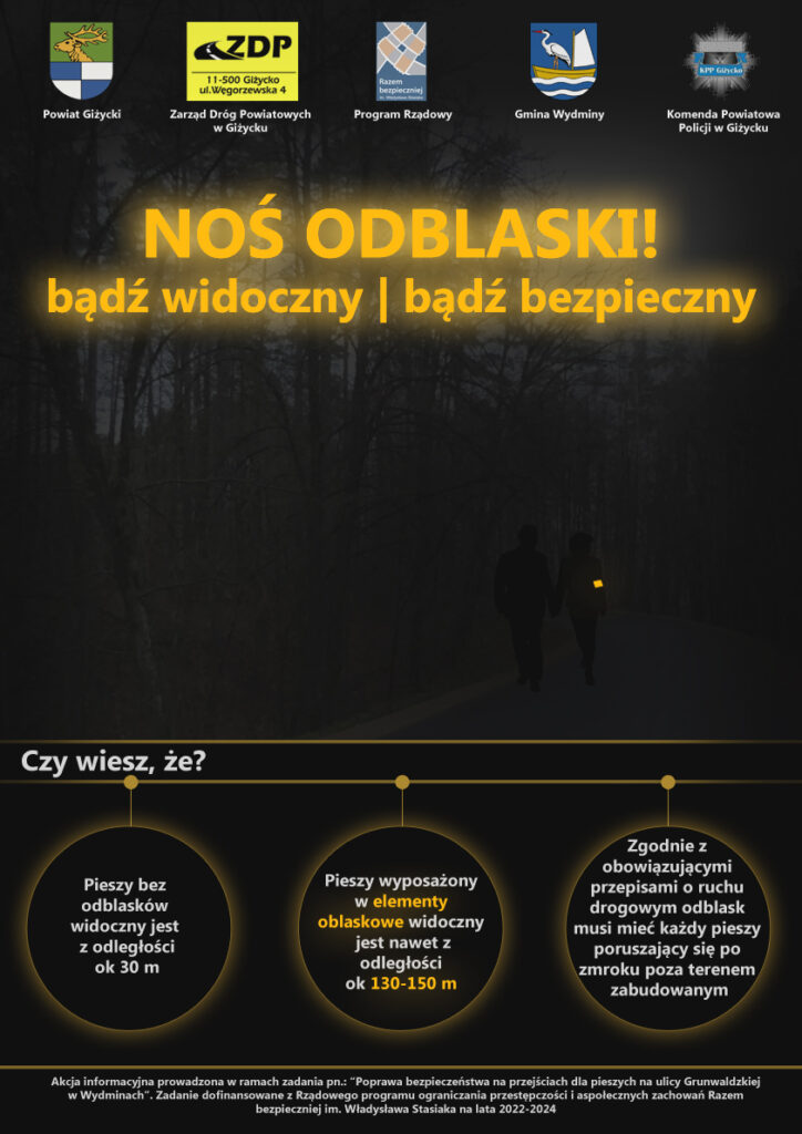 plakat akcji informacyjnej