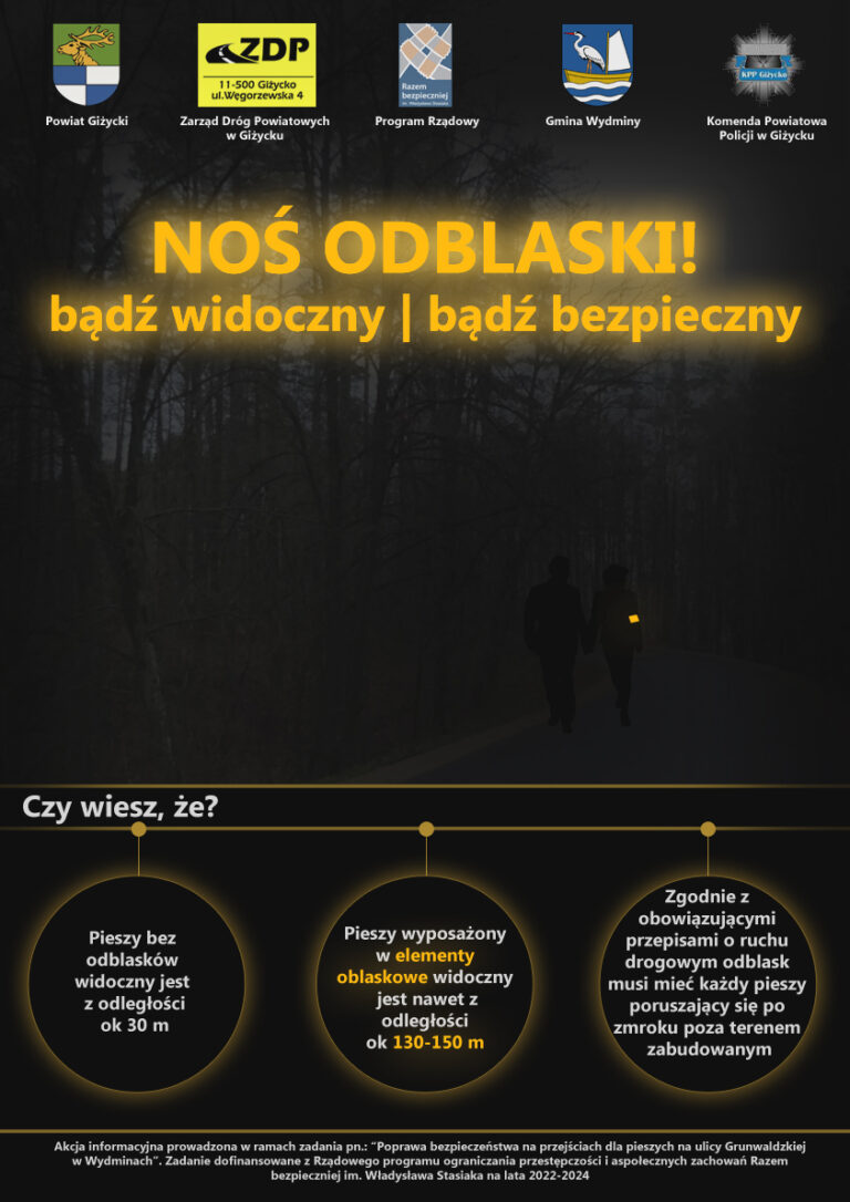 plakat akcji informacyjnej