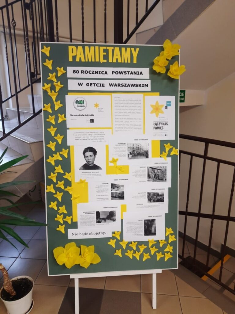 Akcja społeczno-edukacyjna Żonkile – łączy nas pamięć