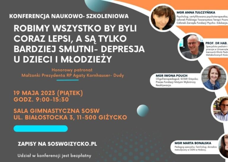 Zapraszamy na Konferencję Naukowo-Szkoleniową