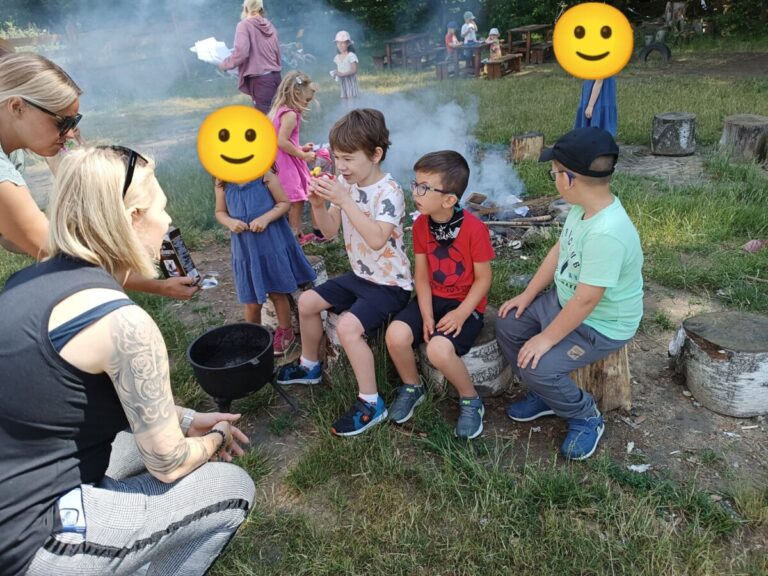 Zajęcia integracyjne w Leśnym Przedszkolu
