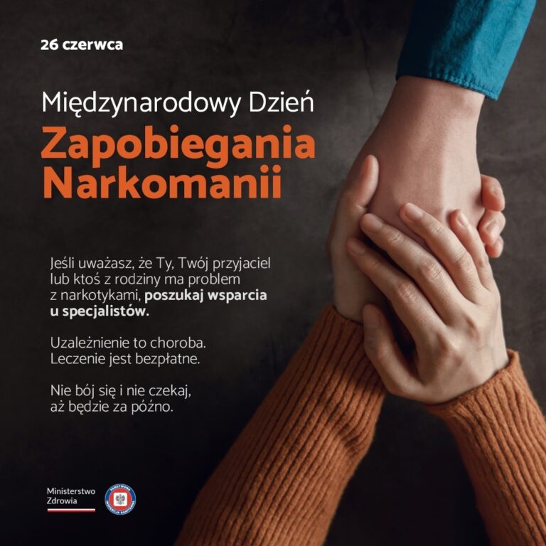 Międzynarodowy Dzień Zapobiegania Narkomanii