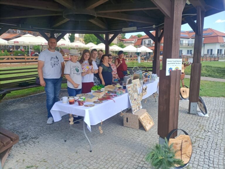 Uczestnicy WTZ w Rynie na Festiwalu 5 Zmysłów